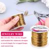 image18 Gauge Jewelry Wire for Jewelry Making Anezus Craft Wire Tarnish Resistant Copper Beading Wire for Jewelry Making Supplies and Crafting 18 Gauge BlackAntique Bronze