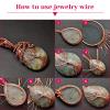 image18 Gauge Jewelry Wire for Jewelry Making Anezus Craft Wire Tarnish Resistant Copper Beading Wire for Jewelry Making Supplies and Crafting 18 Gauge BlackCopper