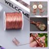 image18 Gauge Jewelry Wire for Jewelry Making Anezus Craft Wire Tarnish Resistant Copper Beading Wire for Jewelry Making Supplies and Crafting 18 Gauge BlackCopper