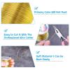 image22 Gauge Jewelry Wire Anezus Craft Wire Tarnish Resistant Copper Beading Wire for Jewelry Making Supplies and Crafting Gold 49 Yards45 MetersGold
