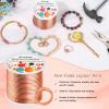 imageAnezus 12 Gauge Aluminum Wire 100 Feet  2mm Metal Armature Bendable Sculpting Wire for Crafts Wreath Making Jewelry Making Beading Floral Silvercopper