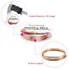 imageAnezus 12 Rolls Jewelry Wire Craft Wire Tarnish Resistant Beading Wire for Jewelry Making Supplies
