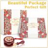 imageAnezus 754pcs Sealing Kit with Wax Beads Stamp Warmer Vintage Envelopes Metallic Pen for Letter Sealing Invitations Crafts