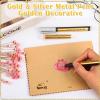 imageAnezus 754pcs Sealing Kit with Wax Beads Stamp Warmer Vintage Envelopes Metallic Pen for Letter Sealing Invitations Crafts
