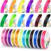 imageElastic String for Bracelets Anezus 12 Rolls Crystal Beading Wire for Jewelry Making Stretch Magic Bead Cord for Beading Bracelets and Jewelry MakingCrystal Round