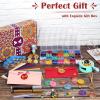 imageUpgraded Wax Seal Stamp Kit Anezus 790pcs Sealing Stamp Kit with Wax Seal Beads Stamps Warmer Vintage Envelopes and Gift Box for Letter Sealing Invitation Cards Craft DecorationUpgraded Wax Seal Kit