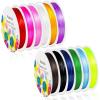 imageElastic String for Bracelets Anezus 12 Rolls Crystal Beading Wire for Jewelry Making Stretch Magic Bead Cord for Beading Bracelets and Jewelry MakingFlat