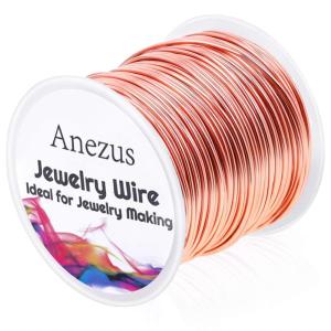 image18 Gauge Jewelry Wire for Jewelry Making Anezus Craft Wire Tarnish Resistant Copper Beading Wire for Jewelry Making Supplies and Crafting 18 Gauge BlackCopper