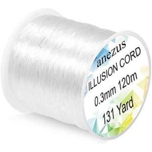 imageAnezus Fishing Wire for Hanging Clear Fishing Line Invisible String Strong Monofilament Line for Hanging Decorations and Crafts03mm  15lb