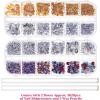 imageAnezus 3620Pcs Nail Art Rhinestones Gems Accessories for Nails Design Decoration
