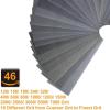 imageWet Dry Sandpaper Assortment 46 Pack 120 to 7000 Sand Paper Assorted Grit 9 x 36 Inches Waterproof Sanding Paper Sheets for Automotive Wood Sanding Car Metal Plastic Glass Polishing